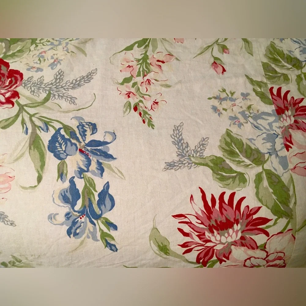 Pottery Barn Marla Floral design duvet cover